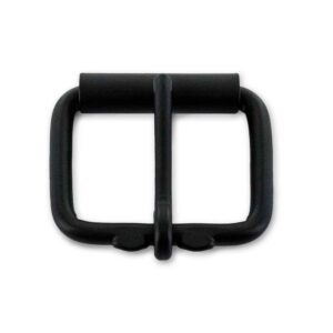 Beltenza 1.5" Matte Black #3 Roller Buckle