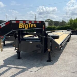 Big Tex 22GN 35' Tandem Dual Gooseneck Trailer with Mega Ramps – 35D5A-MRBK