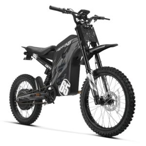 HappyRun G300 Pro Electric Dirt Bike - Black