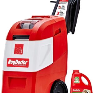 Rug Doctor X3 Commercial Carpet Cleaner Pet Pro Pack with Stain & Odor Removers